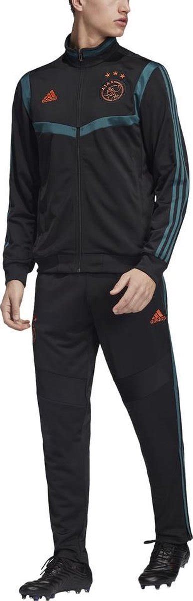 adidas afc ajax trainingspak 19 20 zwart groen heren|adidas trainingspak.